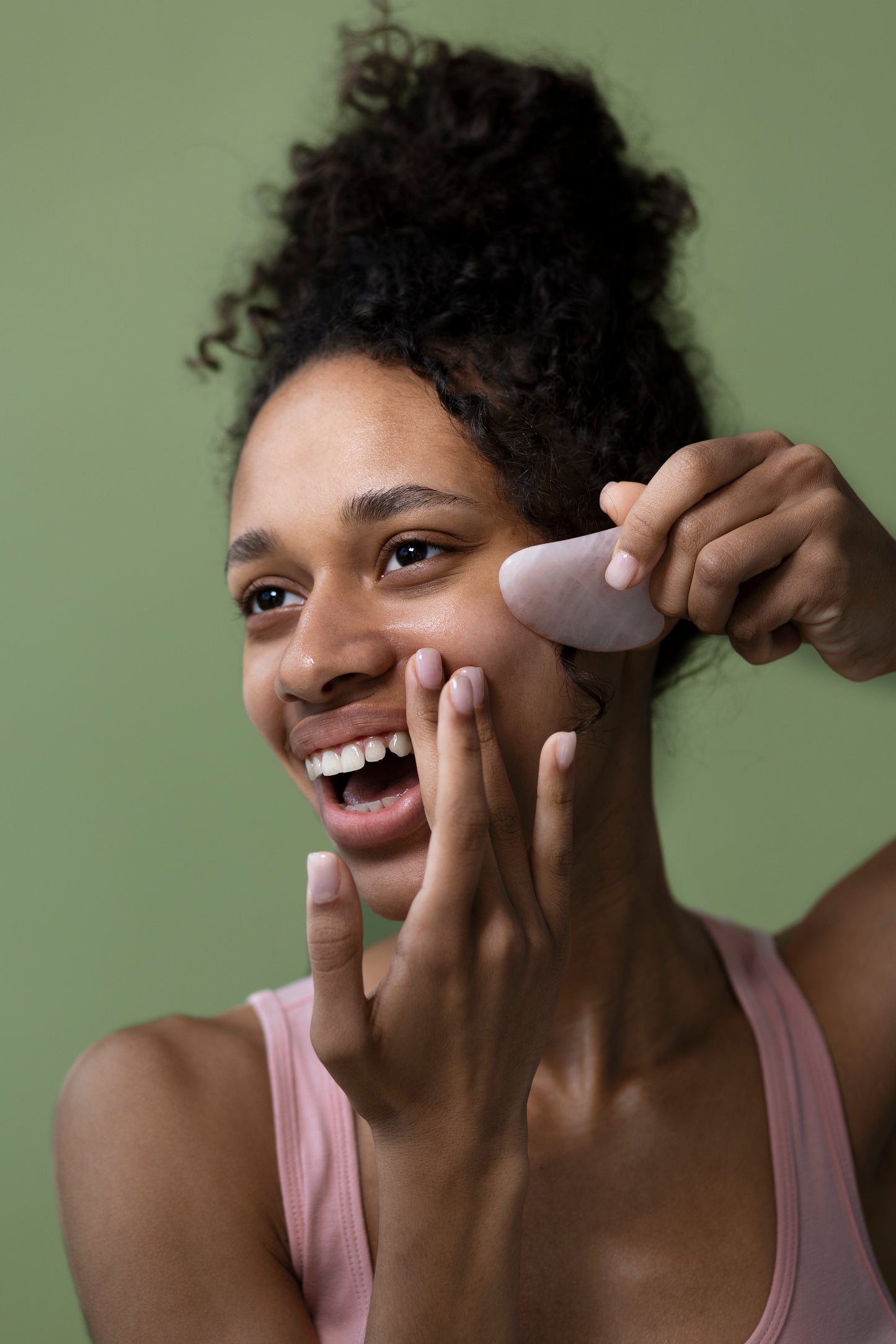 Rose Quartz Roller